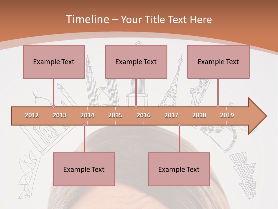 Downtown Timelife New York City PowerPoint Template