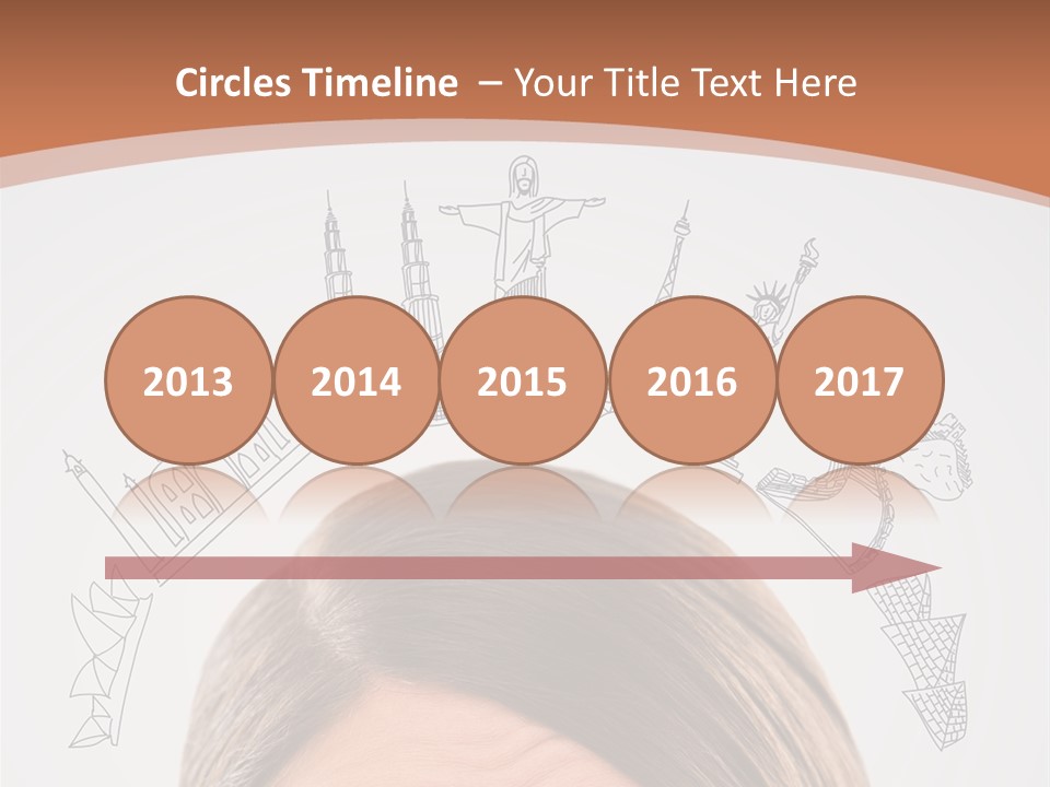 Downtown Timelife New York City PowerPoint Template