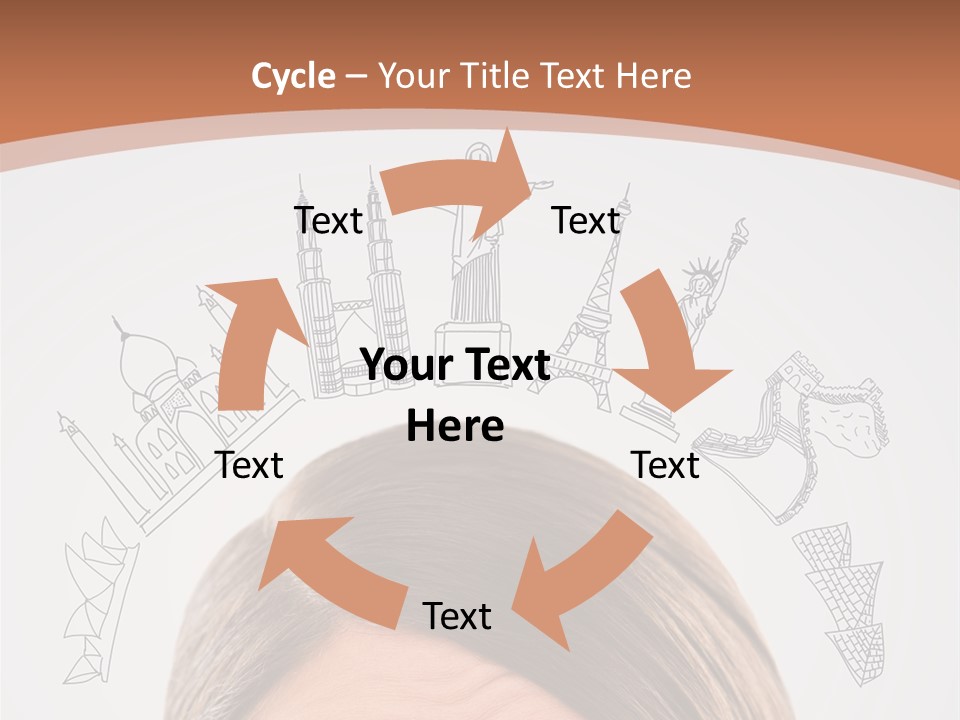 Downtown Timelife New York City PowerPoint Template