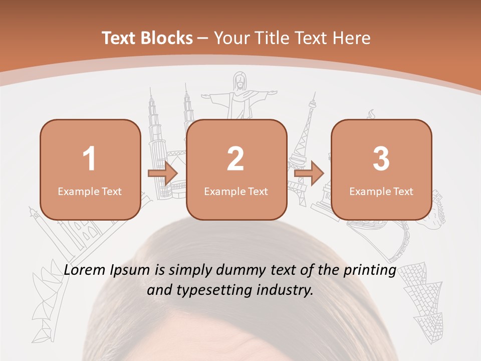 Downtown Timelife New York City PowerPoint Template