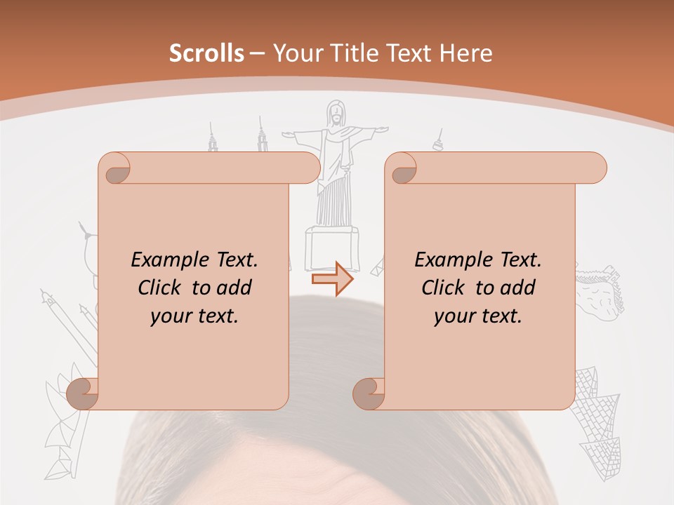 Downtown Timelife New York City PowerPoint Template