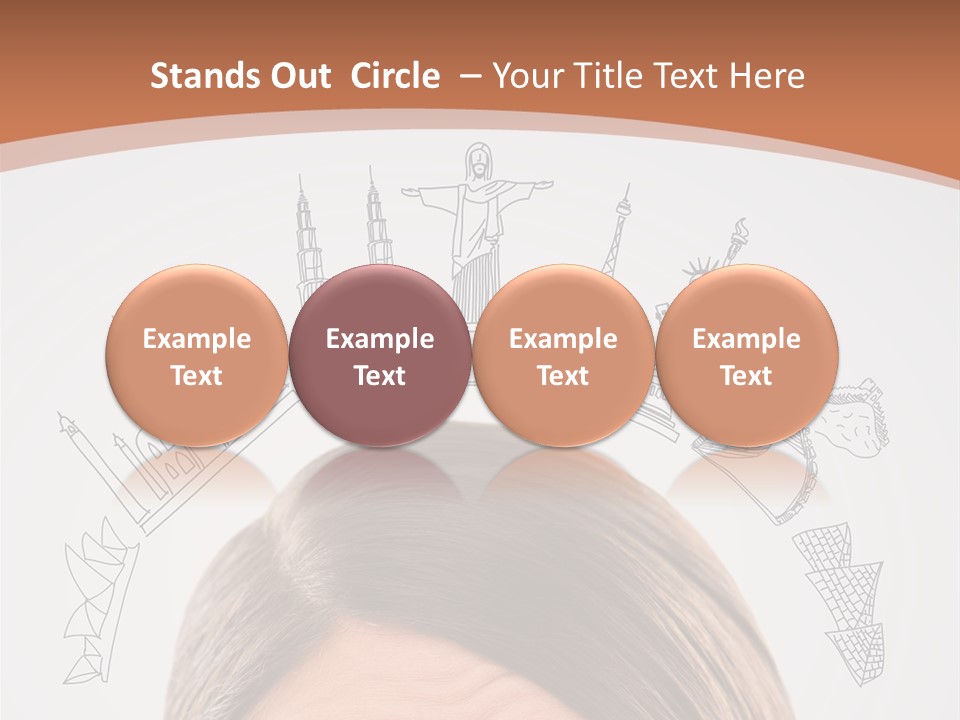 Downtown Timelife New York City PowerPoint Template