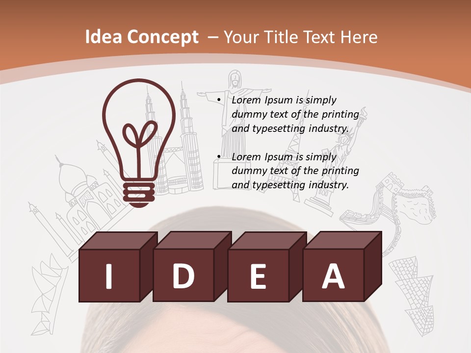 Downtown Timelife New York City PowerPoint Template