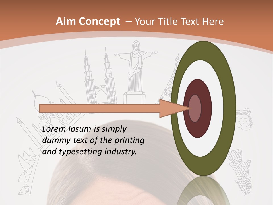 Downtown Timelife New York City PowerPoint Template