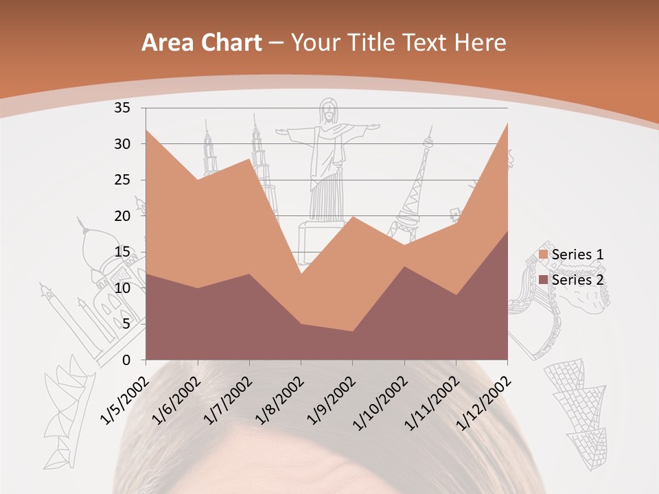 Downtown Timelife New York City PowerPoint Template