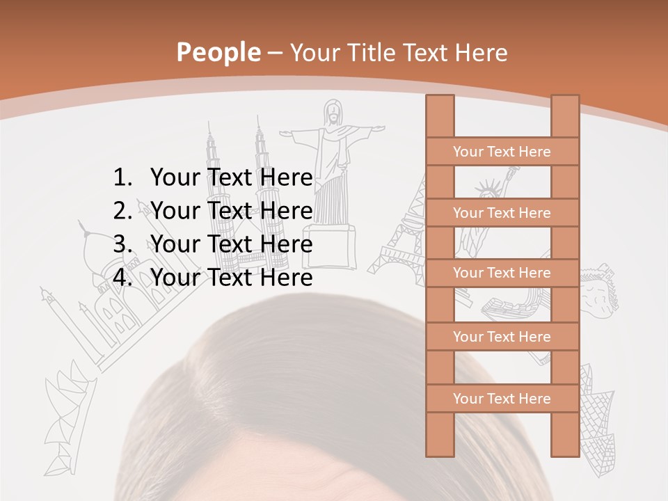 Downtown Timelife New York City PowerPoint Template