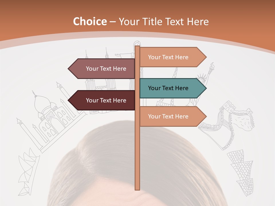 Downtown Timelife New York City PowerPoint Template