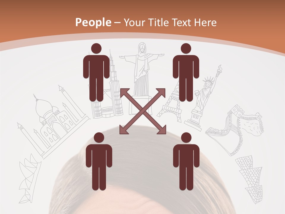 Downtown Timelife New York City PowerPoint Template