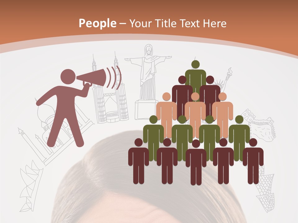 Downtown Timelife New York City PowerPoint Template