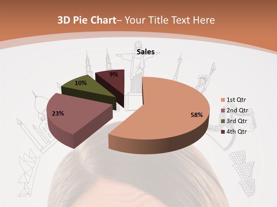 Downtown Timelife New York City PowerPoint Template