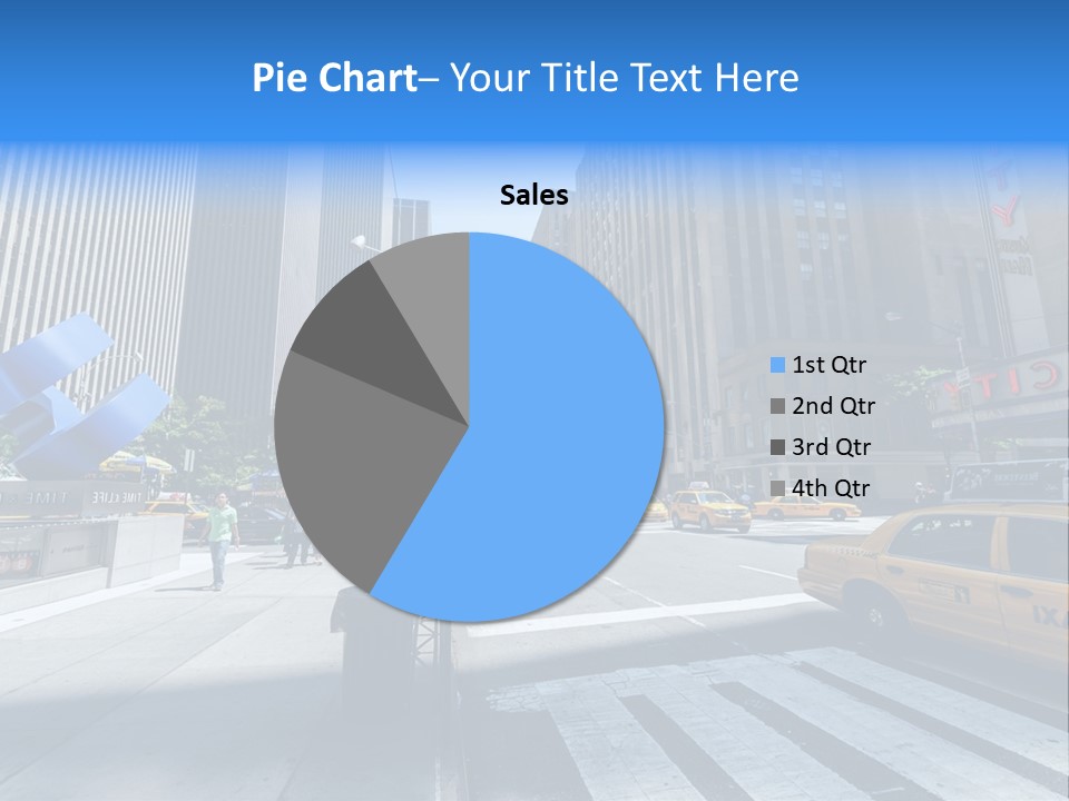 Downtown Timelife New York City PowerPoint Template