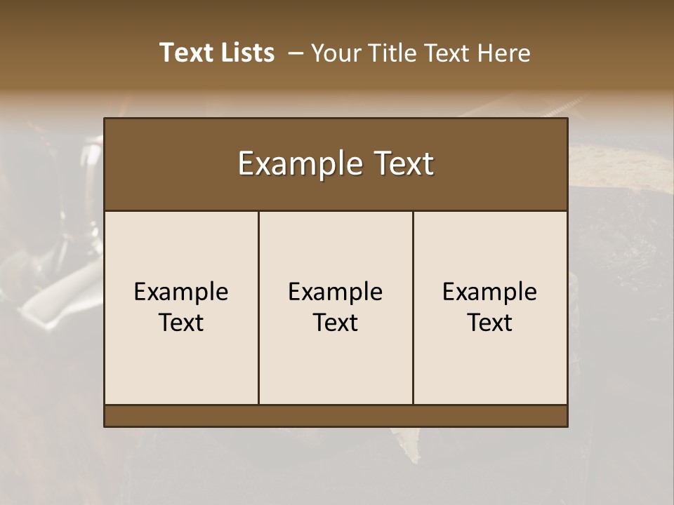 Stone Appetizer Knife PowerPoint Template