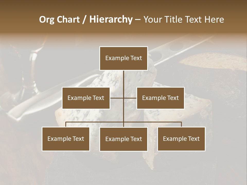 Stone Appetizer Knife PowerPoint Template