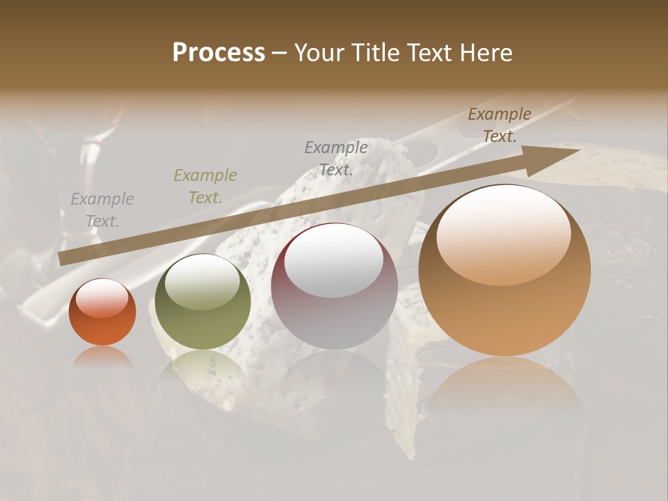 Stone Appetizer Knife PowerPoint Template