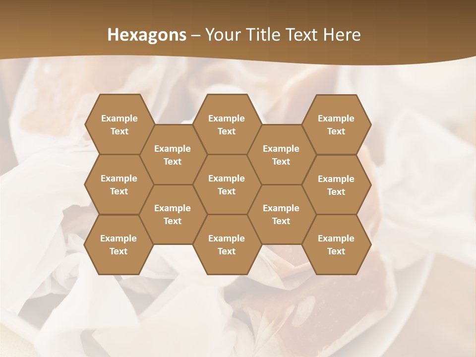 Wooden Candy Confection PowerPoint Template