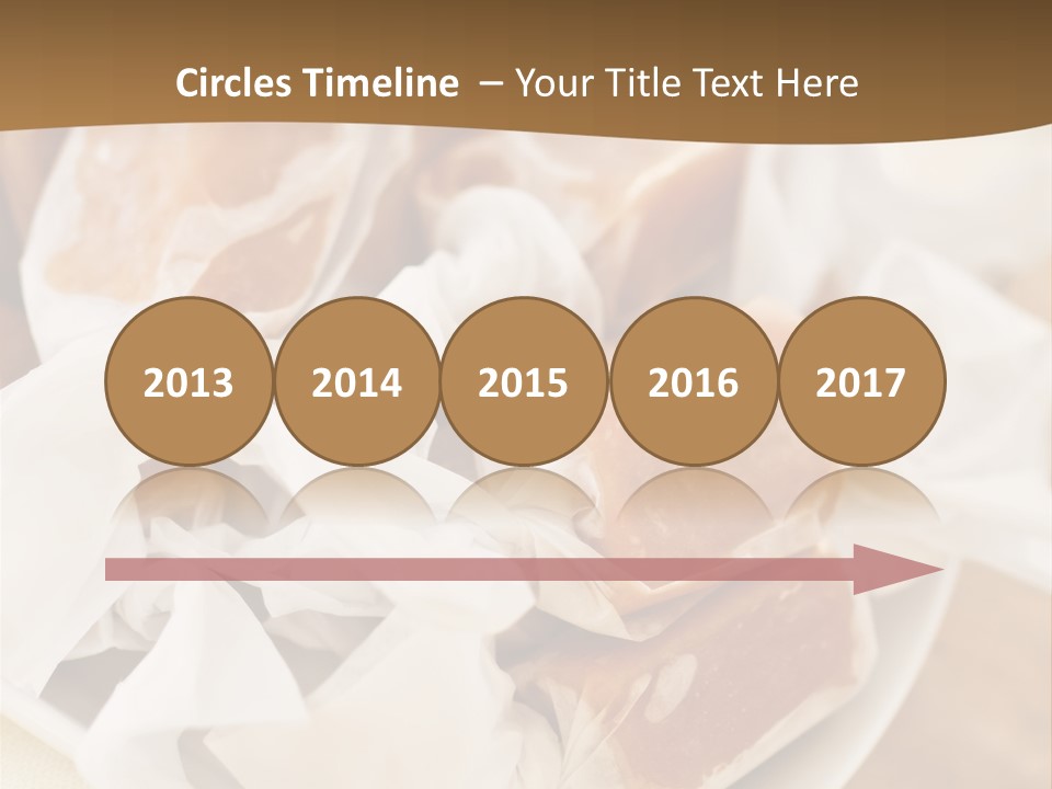 Wooden Candy Confection PowerPoint Template