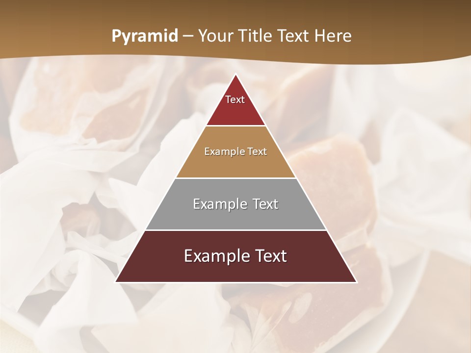 Wooden Candy Confection PowerPoint Template