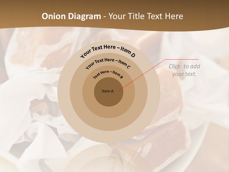 Wooden Candy Confection PowerPoint Template