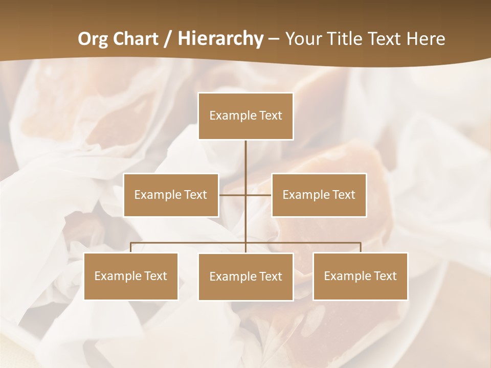 Wooden Candy Confection PowerPoint Template