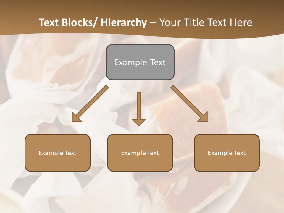 Wooden Candy Confection PowerPoint Template