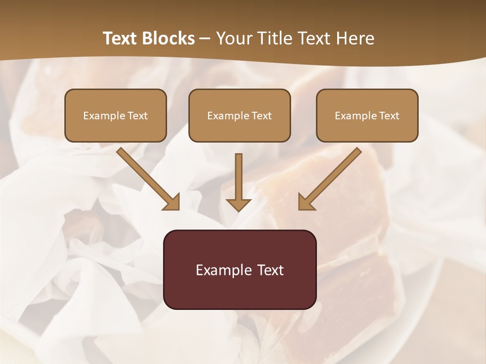 Wooden Candy Confection PowerPoint Template