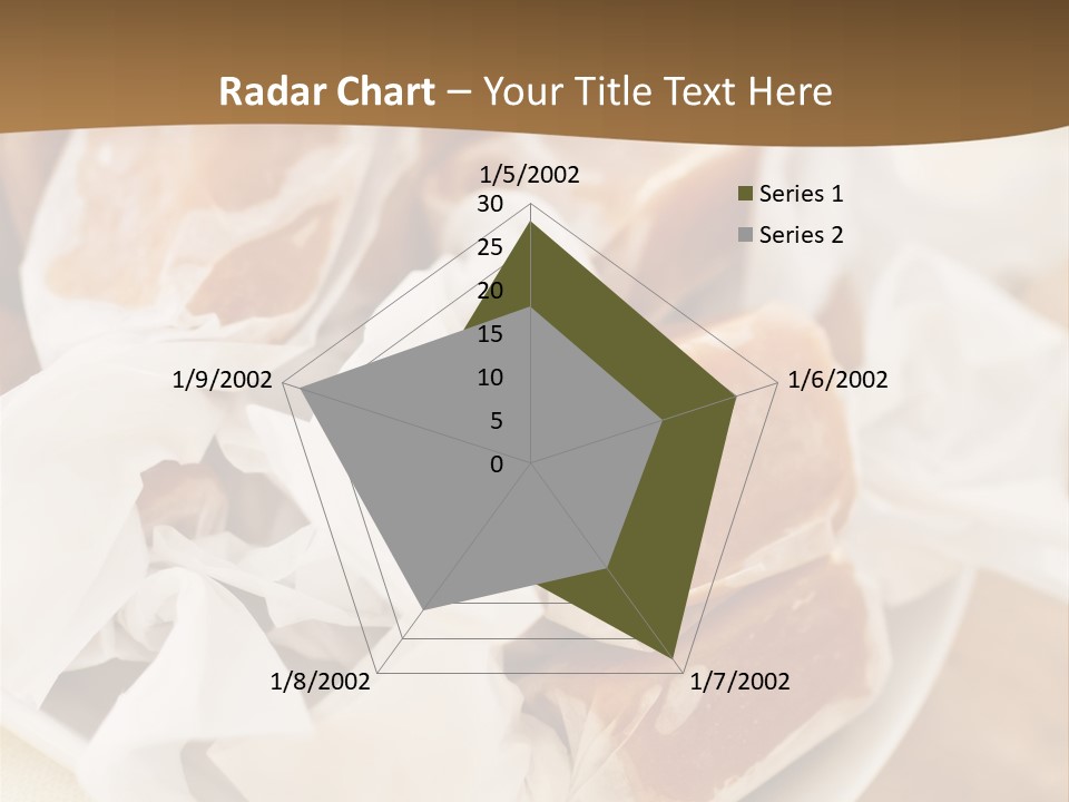 Wooden Candy Confection PowerPoint Template