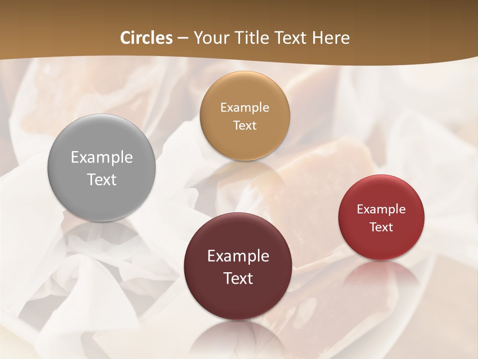 Wooden Candy Confection PowerPoint Template