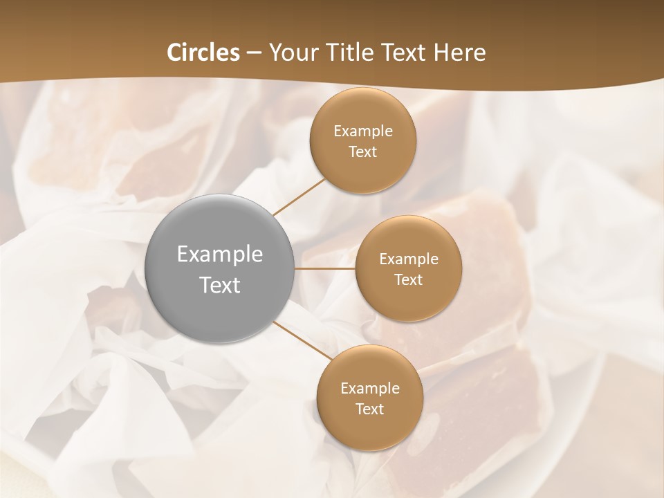 Wooden Candy Confection PowerPoint Template