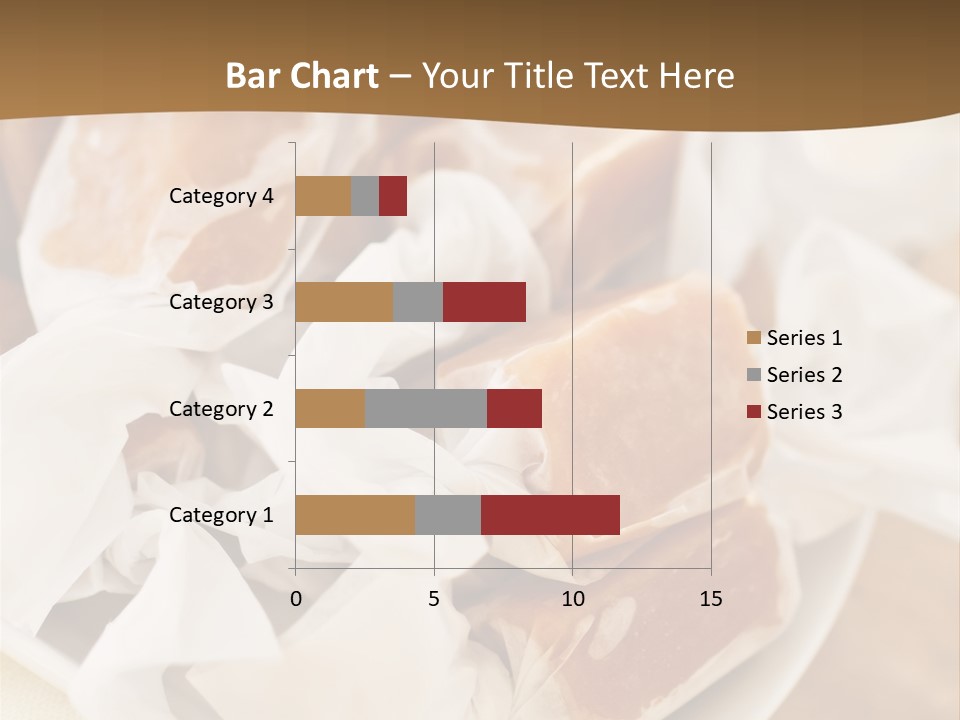 Wooden Candy Confection PowerPoint Template