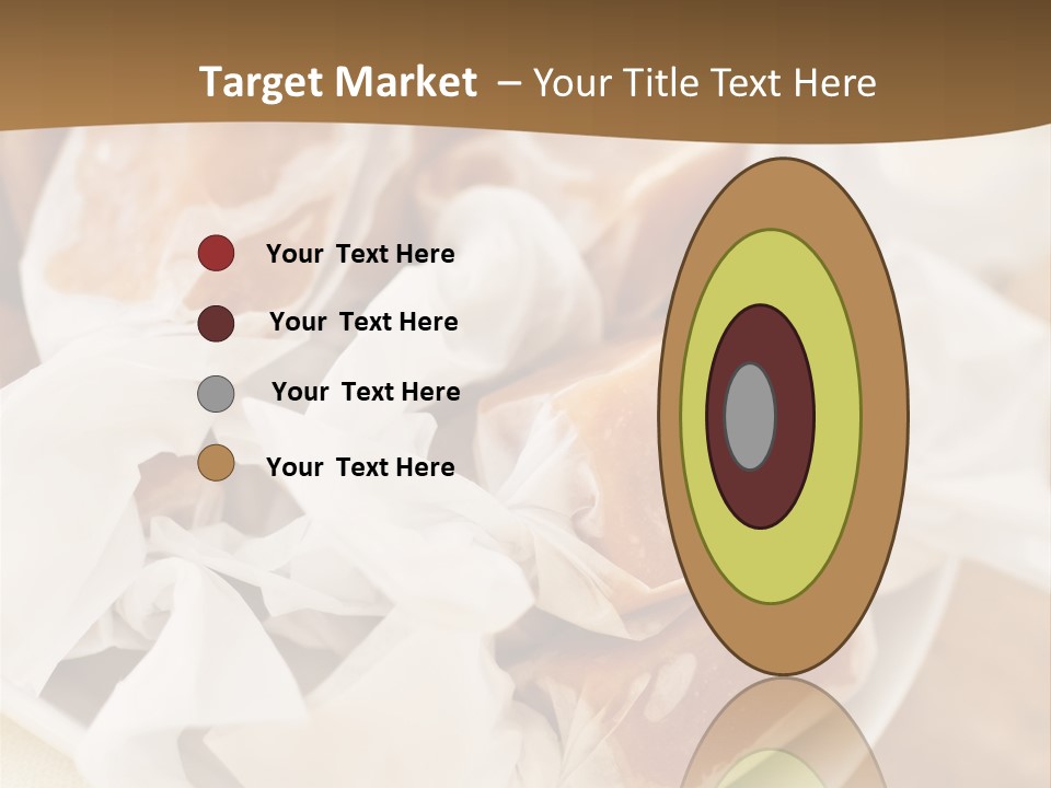 Wooden Candy Confection PowerPoint Template