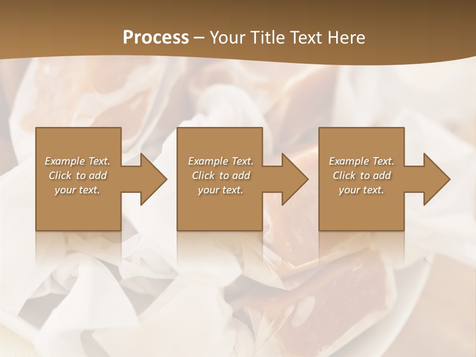 Wooden Candy Confection PowerPoint Template