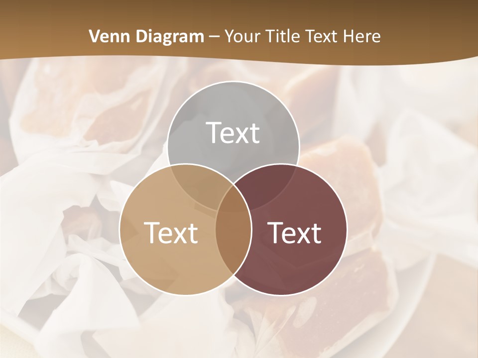 Wooden Candy Confection PowerPoint Template