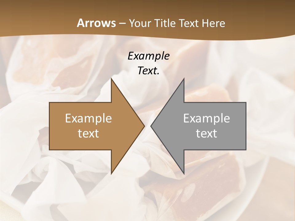 Wooden Candy Confection PowerPoint Template