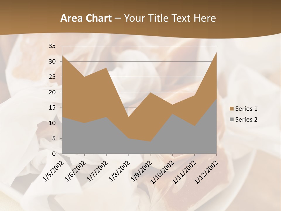 Wooden Candy Confection PowerPoint Template