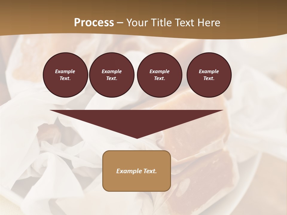 Wooden Candy Confection PowerPoint Template