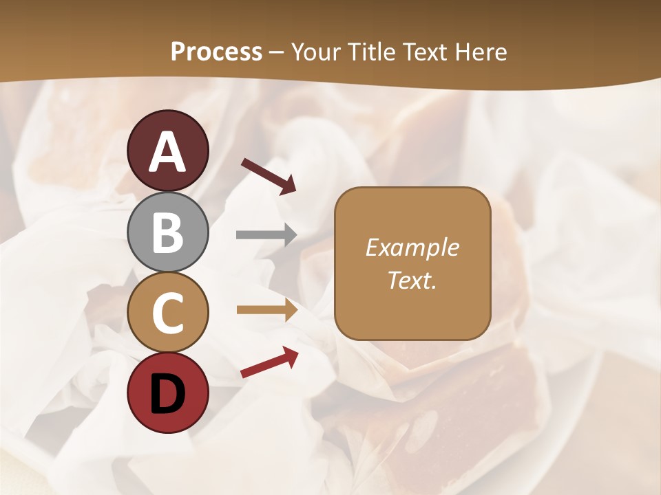 Wooden Candy Confection PowerPoint Template