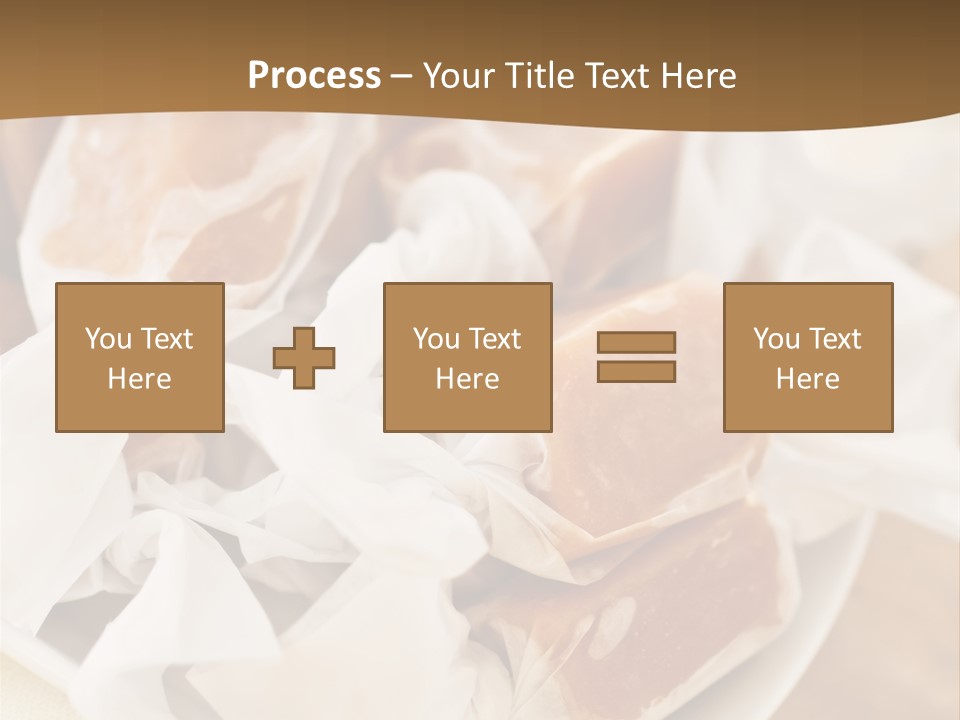 Wooden Candy Confection PowerPoint Template
