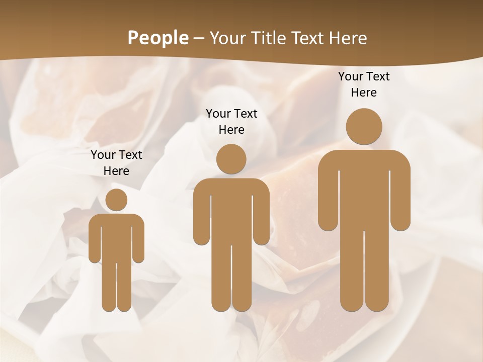 Wooden Candy Confection PowerPoint Template