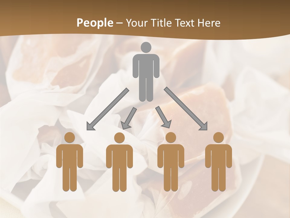 Wooden Candy Confection PowerPoint Template