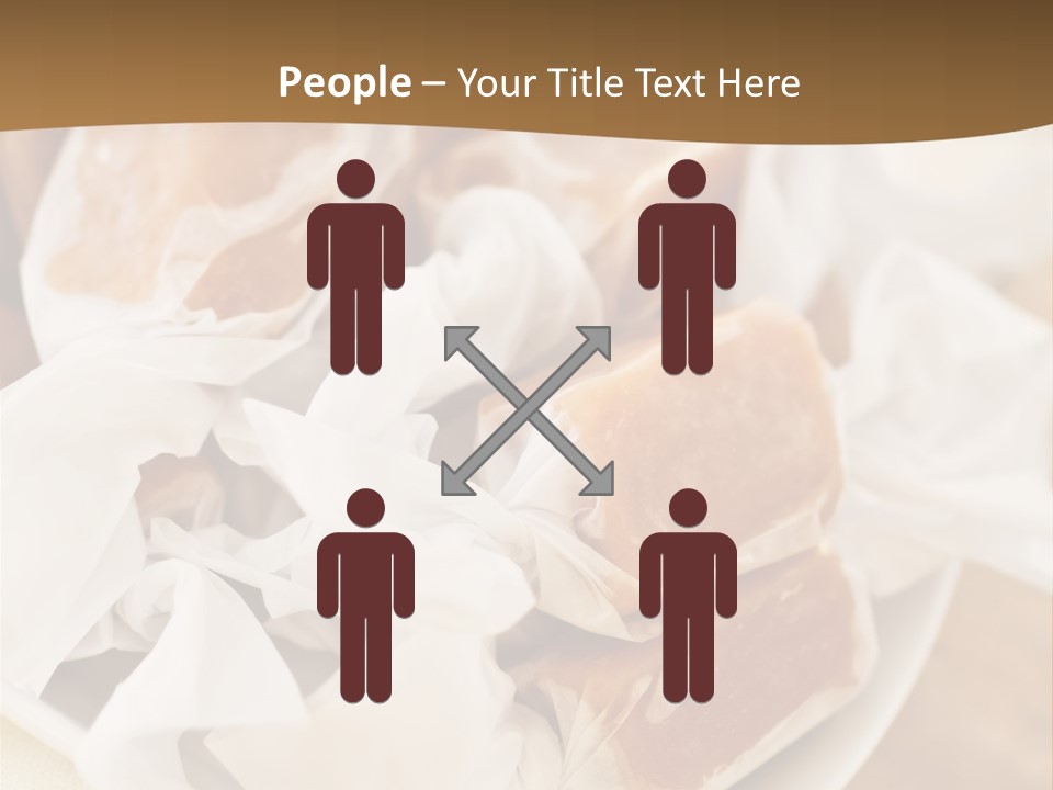 Wooden Candy Confection PowerPoint Template