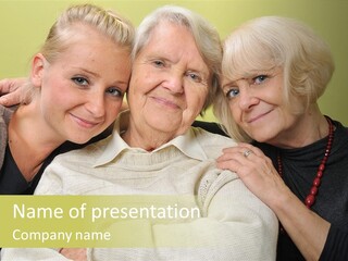 Young Face Generation PowerPoint Template