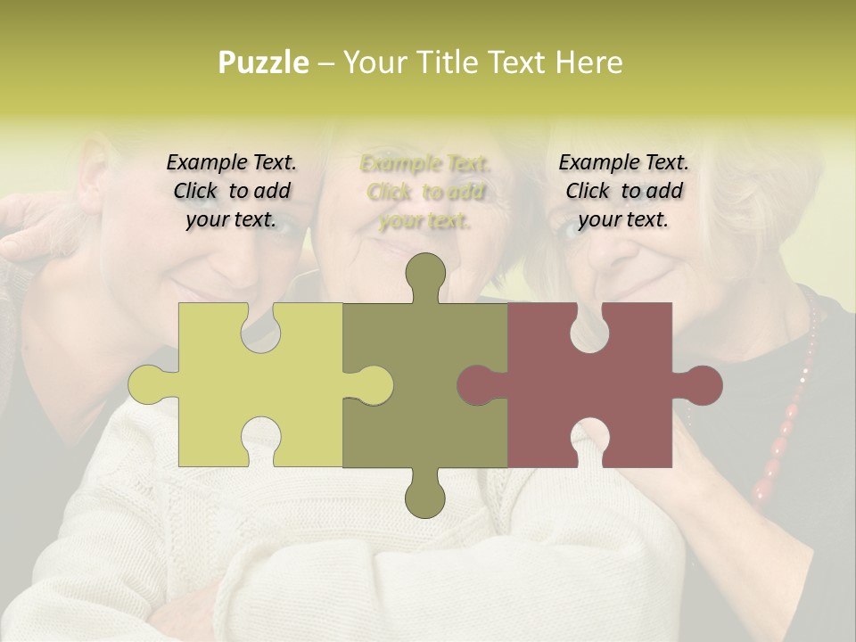 Young Face Generation PowerPoint Template