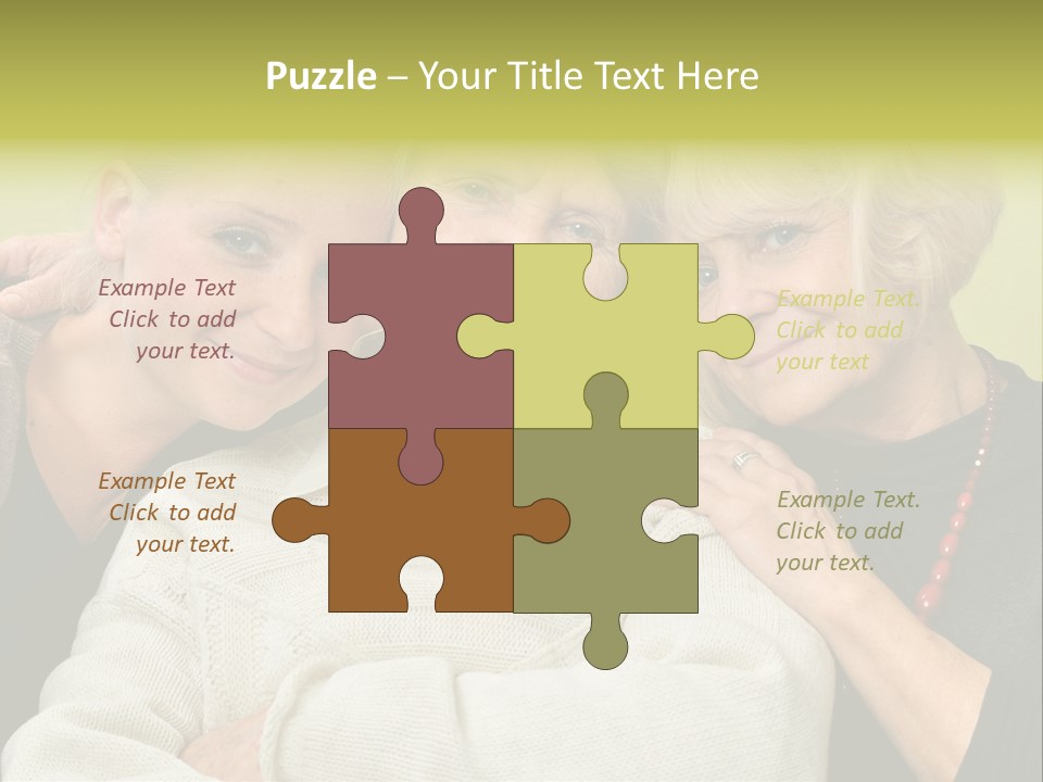 Young Face Generation PowerPoint Template