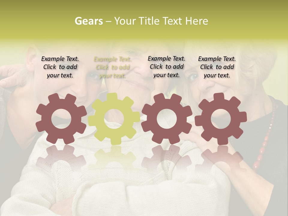 Young Face Generation PowerPoint Template