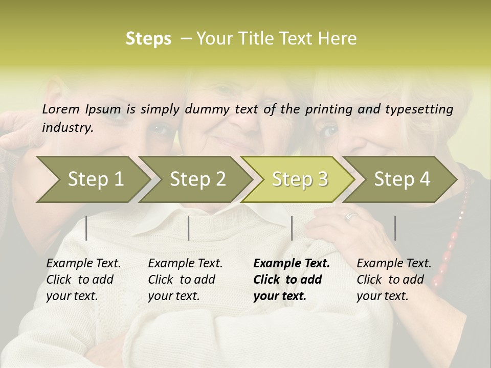 Young Face Generation PowerPoint Template