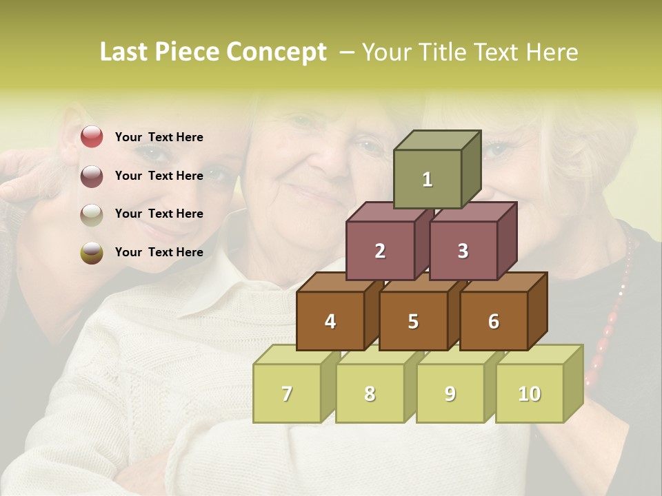 Young Face Generation PowerPoint Template