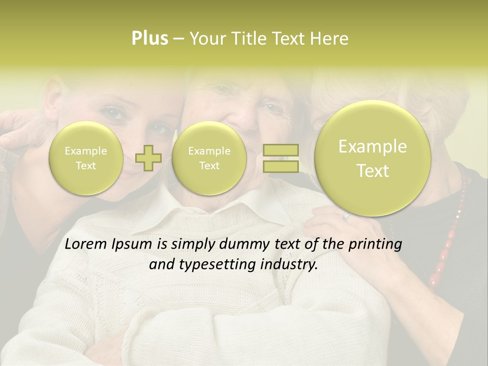 Young Face Generation PowerPoint Template
