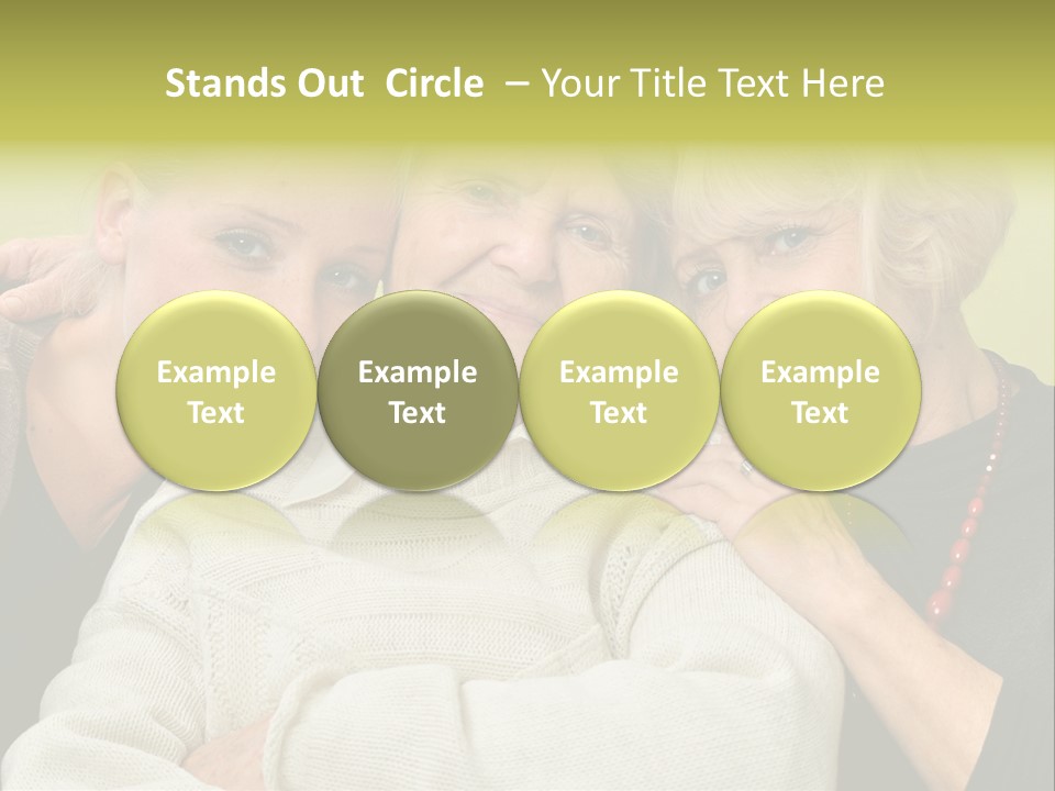 Young Face Generation PowerPoint Template