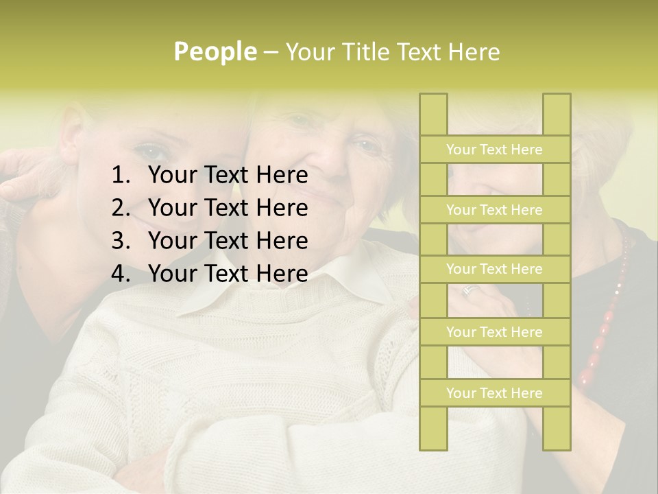 Young Face Generation PowerPoint Template