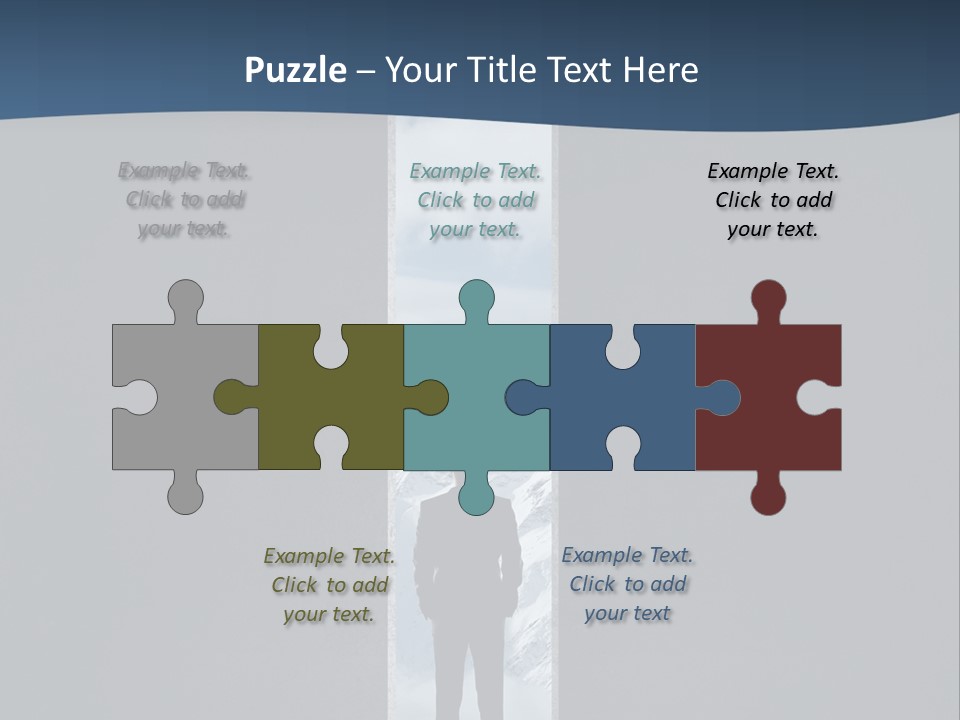 Textured Floor Frame PowerPoint Template